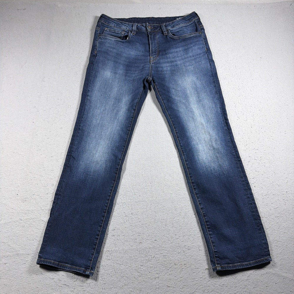 Buffalo David Bitton Jeans Mens 32x30 Blue Medium Wash Straight We Are Denim